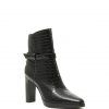 Черные ботильоны на высоком каблуке купить в аутлете Max Mara и Marina Rinaldi. 4