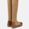 Сапоги из кожи и трикотажа купить в аутлете Max Mara и Marina Rinaldi. 4
