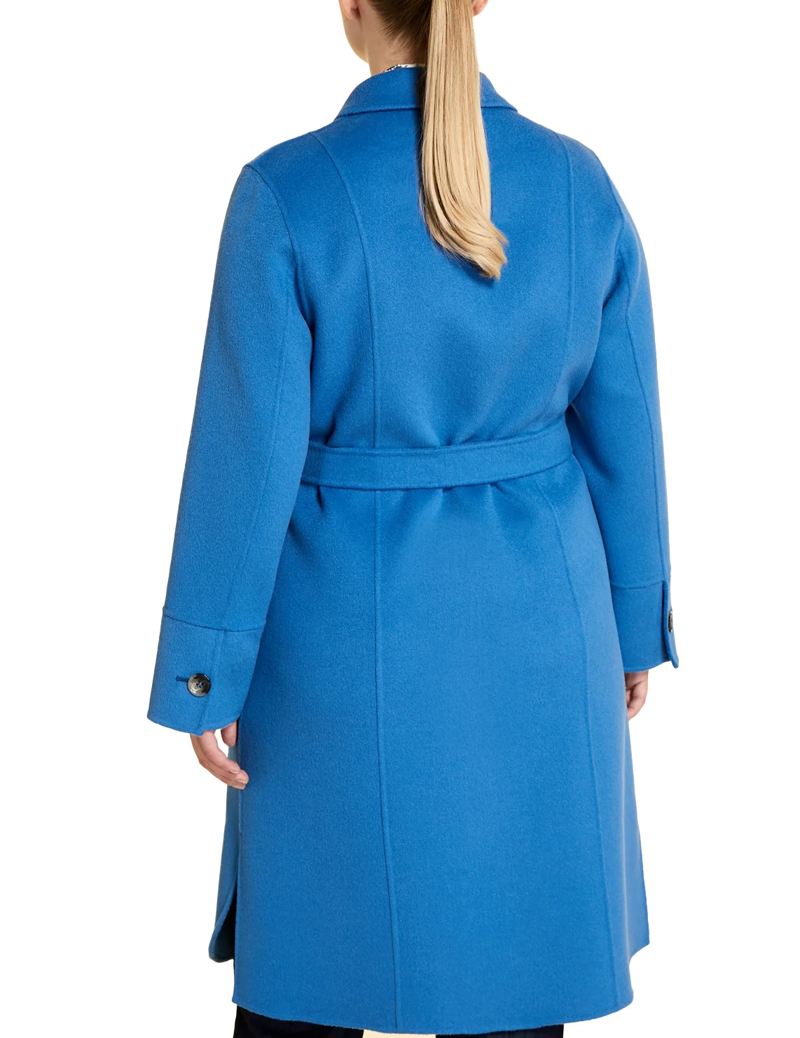 Голубое пальто Marina Rinaldi 4