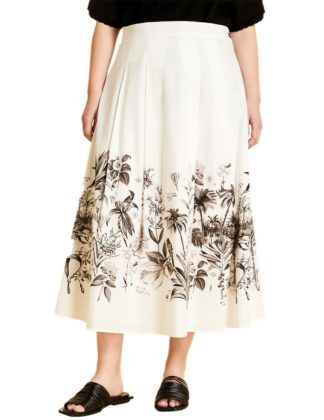 Белая юбка Marina Rinaldi купить в аутлете Max Mara и Marina Rinaldi