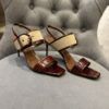Босоножки на шпильке Max Mara 3 | интернет-магазин Outletmax Босоножки на шпильке Max Mara купить в аутлете Max Mara и Marina Rinaldi. 3