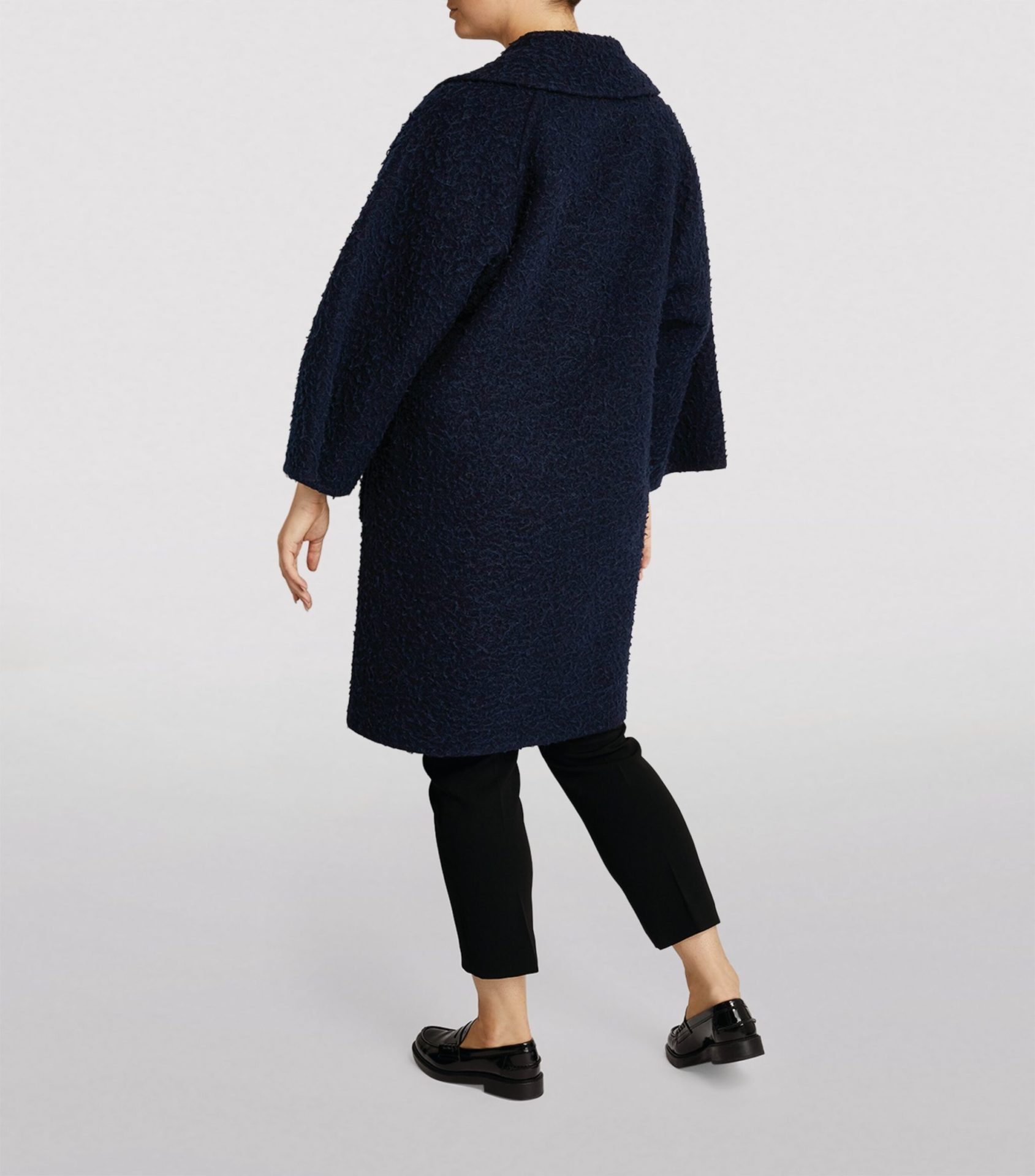 Пальто из буклированной ткани Marina Rinaldi 
