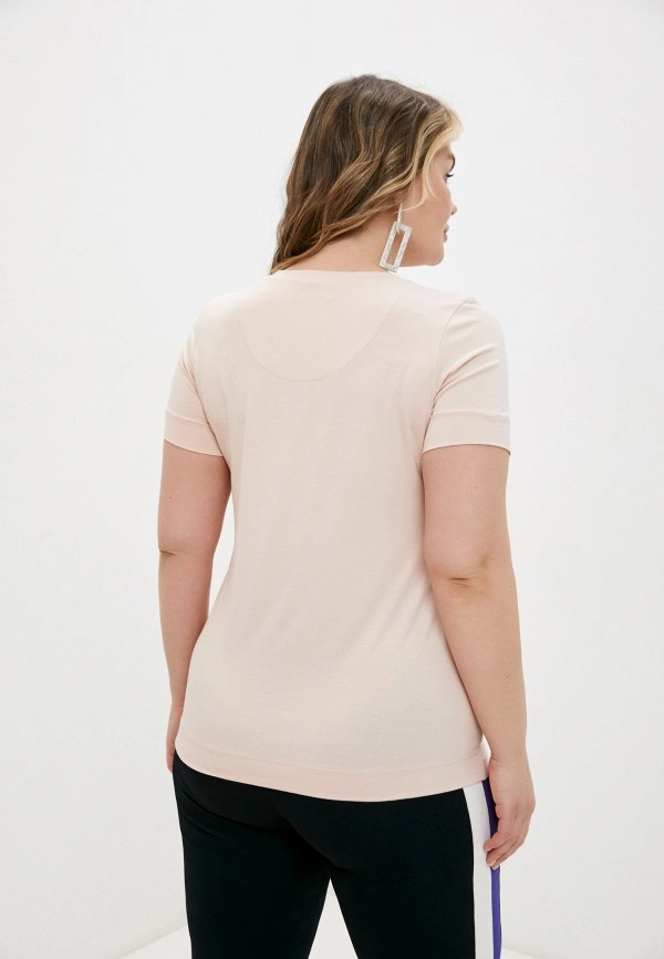 Розовая футболка Marina Rinaldi 