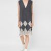 Джинсовое платье Sportmax 9 | интернет-магазин Outletmax Джинсовое платье Sportmax купить в аутлете Max Mara и Marina Rinaldi. 9