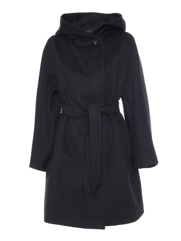 Черное пальто MAX MARA Weekend | интернет-магазин Outletmax Черное пальто MAX MARA Weekend купить в аутлете Max Mara и Marina Rinaldi. 11