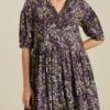 Туника с цветочным принтом купить в аутлете Max Mara и Marina Rinaldi. 3