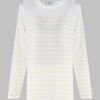 Хлопковый топ с длинным рукавом купить в аутлете Max Mara и Marina Rinaldi. 5