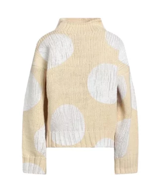 Джемпер крупной вязки купить в аутлете Max Mara и Marina Rinaldi