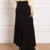 Трикотажная черная юбка купить в аутлете Max Mara и Marina Rinaldi. 3