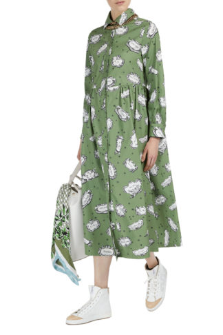 Платье с длинными рукавами купить в аутлете Max Mara и Marina Rinaldi