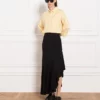 Трикотажная черная юбка купить в аутлете Max Mara и Marina Rinaldi. 2