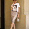Юбка в стразах купить в аутлете Max Mara и Marina Rinaldi. 1