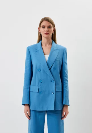 Жакет из льна и хлопка купить в аутлете Max Mara и Marina Rinaldi