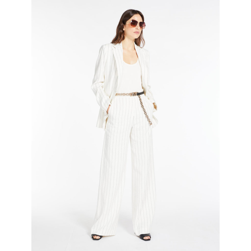 Блейзер MAX MARA из льна и хлопка | интернет-магазин Outletmax Блейзер MAX MARA из льна и хлопка купить в аутлете Max Mara и Marina Rinaldi. 2