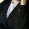 Однобортный черный пиджак купить в аутлете Max Mara и Marina Rinaldi. 3