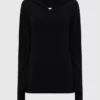 Черная толстовка купить в аутлете Max Mara и Marina Rinaldi. 8