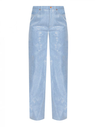 Джинсы в пайетках купить в аутлете Max Mara и Marina Rinaldi