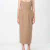 Платье из шерсти миди купить в аутлете Max Mara и Marina Rinaldi. 5