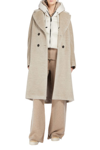 Пальто с ворсом на подкладе купить в аутлете Max Mara и Marina Rinaldi