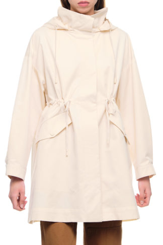 Непромокаемая куртка с капюшоном купить в аутлете Max Mara и Marina Rinaldi