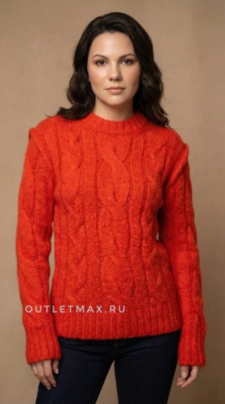 Яркий шерстяной джемпер купить в аутлете Max Mara и Marina Rinaldi