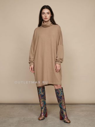 Платье свободное из шерсти купить в аутлете Max Mara и Marina Rinaldi