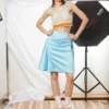Атласная юбка купить в аутлете Max Mara и Marina Rinaldi. 7