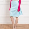 Атласная юбка купить в аутлете Max Mara и Marina Rinaldi. 1