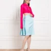 Атласная юбка купить в аутлете Max Mara и Marina Rinaldi. 2