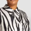 Блузка из атласного шелка купить в аутлете Max Mara и Marina Rinaldi. 3